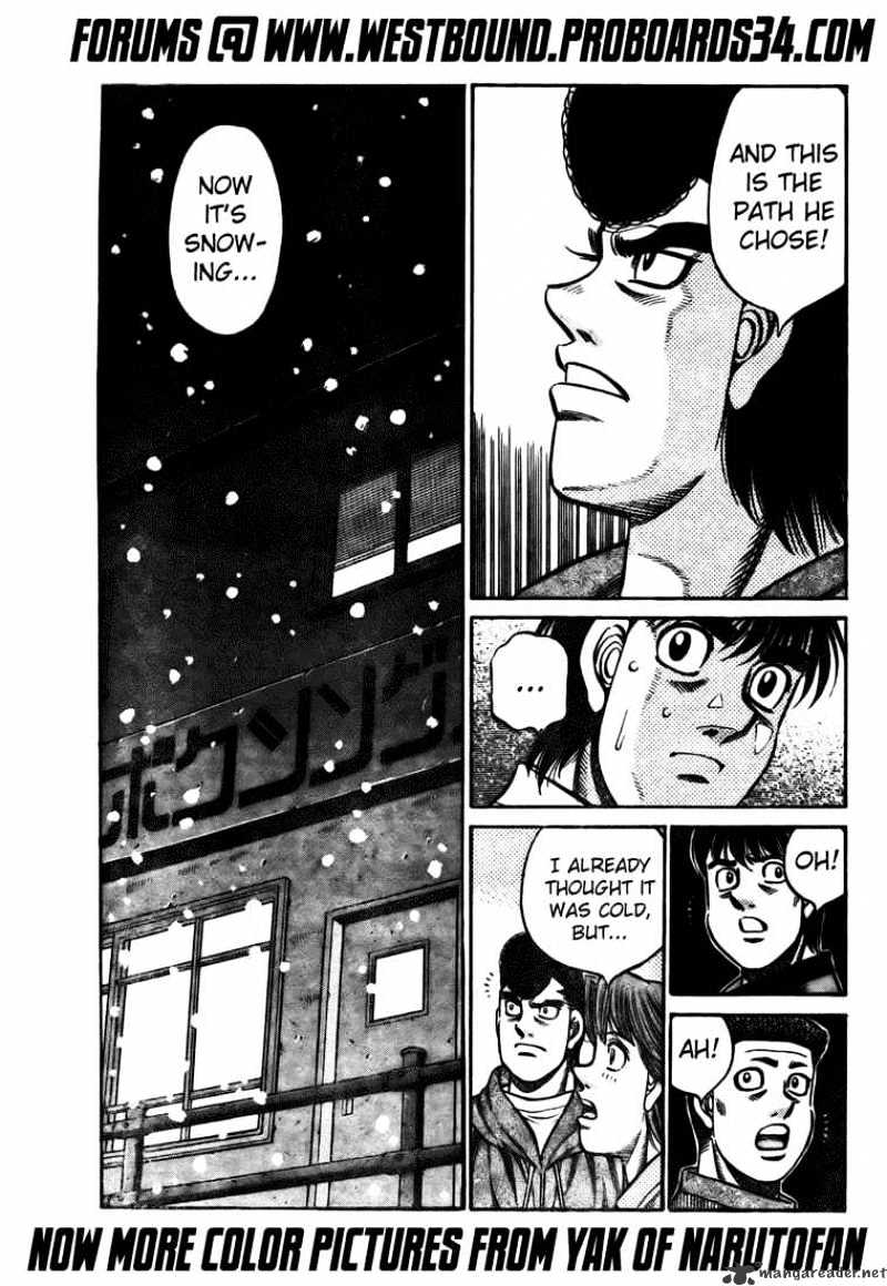 Hajime no Ippo: Fighting Spirit, Chapter 805 image 15